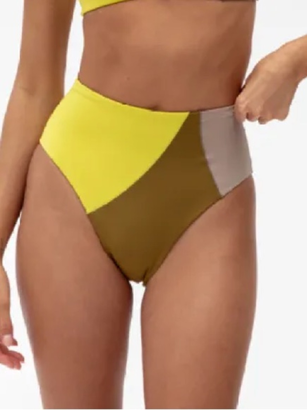 Left on Friday Hi Hi swimsuit bikini bottoms - High rise